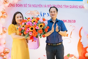 Công đoàn Sở Tài nguyên và Môi trường tổ chức kỷ niệm 93 năm ngày thành lập Hội Liên hiệp Phụ nữ Việt Nam (20/10/1930-20/10/2023)