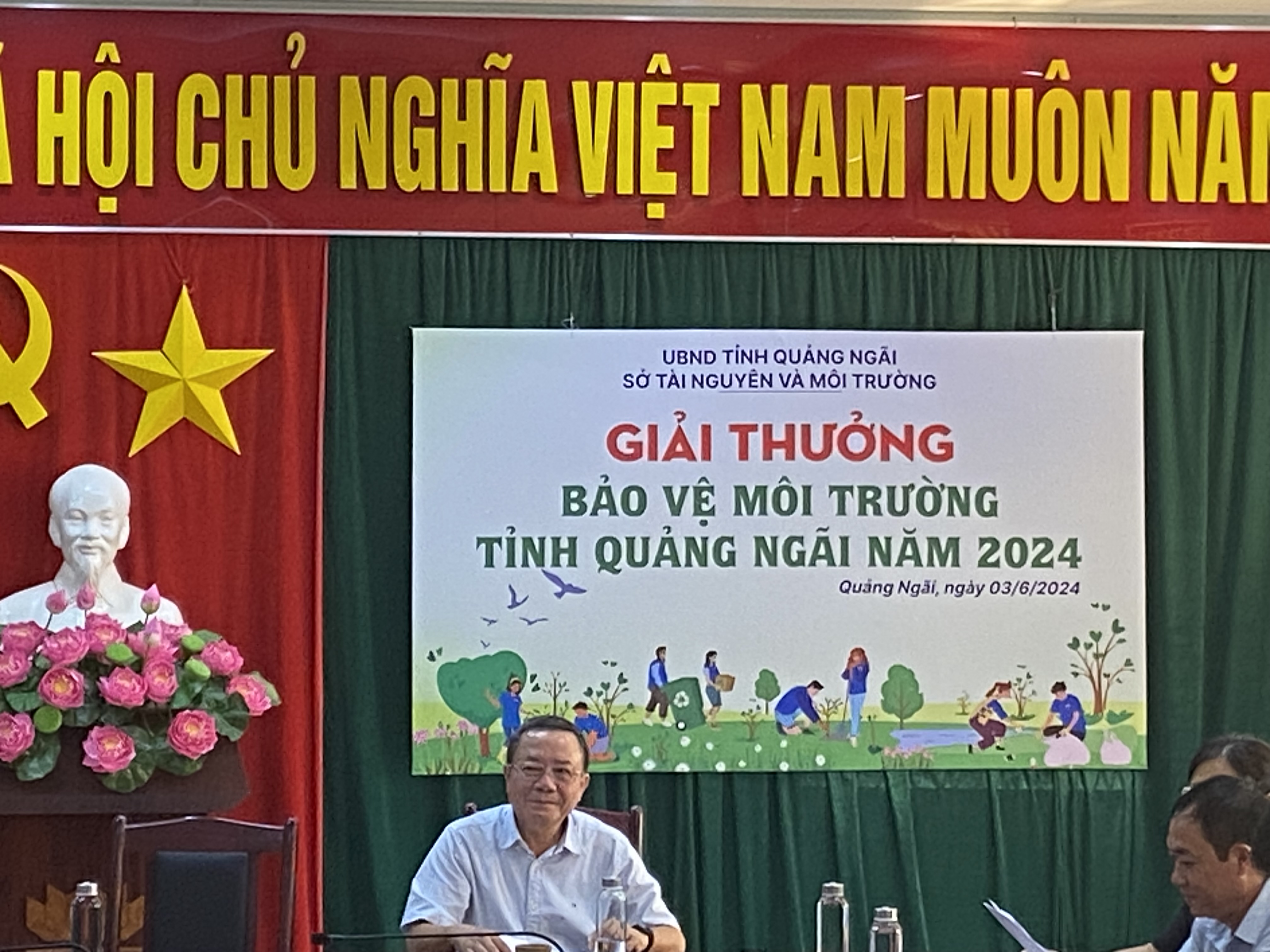 Trao giải thưởng bảo vệ môi trường tỉnh Quảng Ngãi năm 2024
