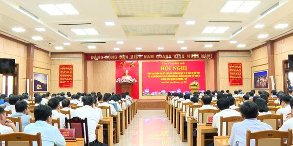 Hội nghị triển khai Thông báo kết luận của Ban Thường vụ Tỉnh ủy về dự kiến nhân sự chủ chốt của xã, phường, đặc khu