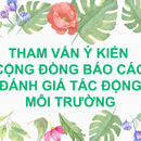 Tham vấn ý kiến cộng đồng ĐTM Nhà máy thép Đại Dũng